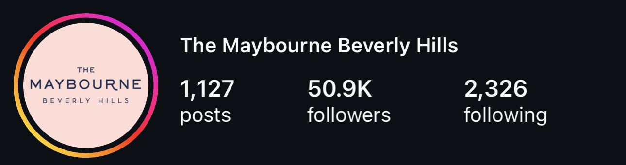 The Maybourne Beverly Hills on Instagram